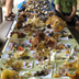 Mushrooms on table at Cumberland Mountain State Park foray